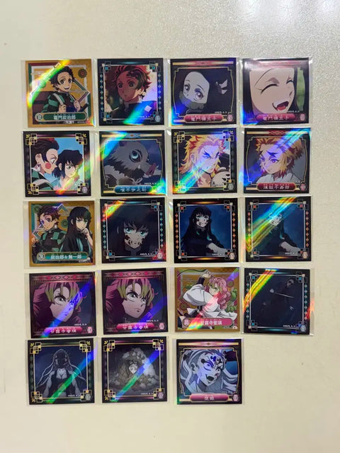 Selling a set of Demon Slayer seal stickers.