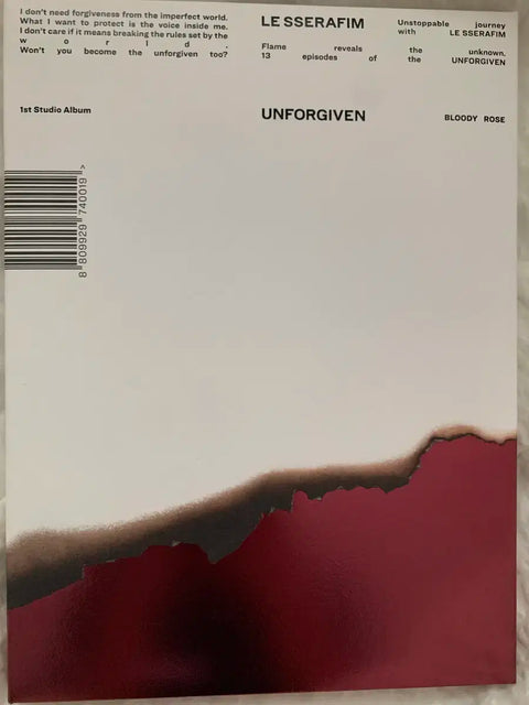 LE SSERAFIM UNFORGIVEN Album Unboxing
