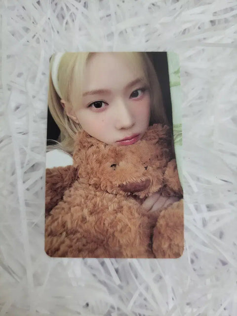 aespa Armageddon Makestar Lucky Draw Winter Benefit Photocard Transfer