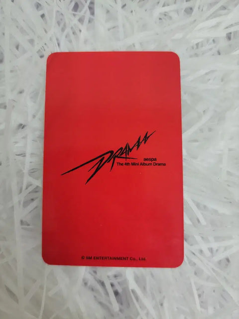 aespa Drama Lotte Duty Free Winter Benefit Photocard Transfer