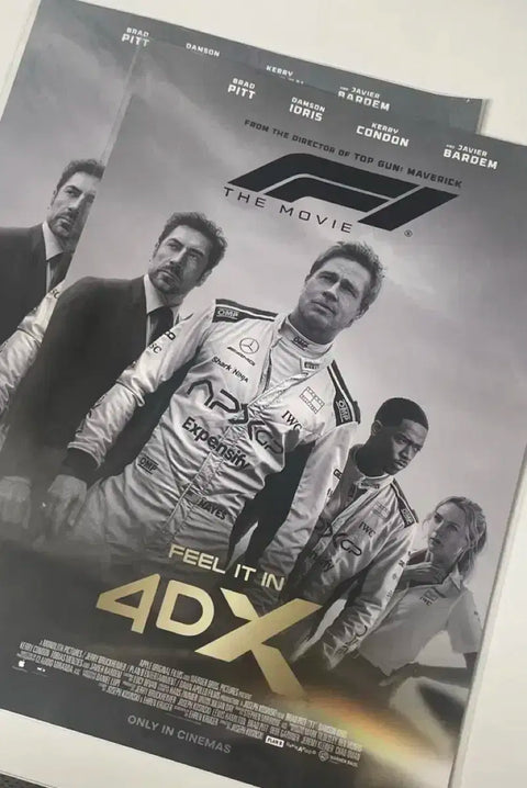 Movie f1 CGV 4DX Poster Goods