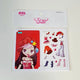Avatar Star Shoe Ease Transportation Card Sticker Goods