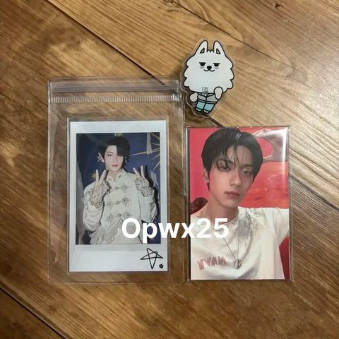 TXT Views Reverse Support Together Fansign Photocard + Soobin Polaroid + Yongmong Acrylic Clip