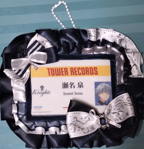 Ensemble Stars Sena Izumi Knights 2nd Album Bonus One-Day Manager Ticket + Commission Lace Top Deco