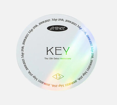 SHINee Key 13th Anniversary Aurora Glass Set