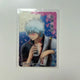 Gintama Gintoki Cherry Blossom Sake Clear Card