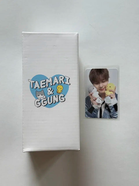 SHINee Taemin Tyamari & Kkung Glass Cup with Photocard