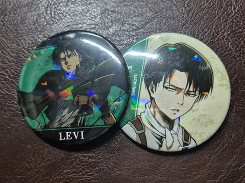Attack on Titan Levi can badge transfer