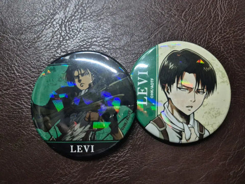 Attack on Titan Levi can badge transfer