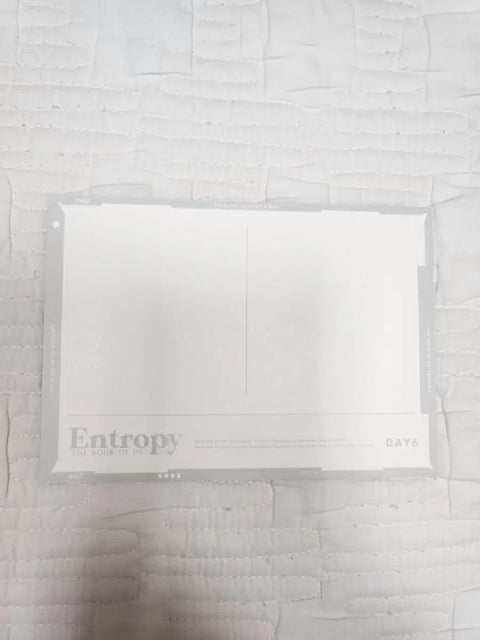 DAY6 Entropy Album Postcard