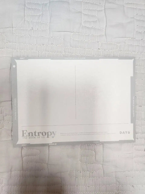DAY6 Entropy Album Postcard