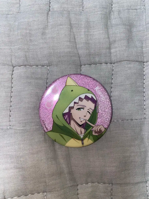 Winbre Windbreaker Kiryu Glitter Animal Pajamas Can Badge