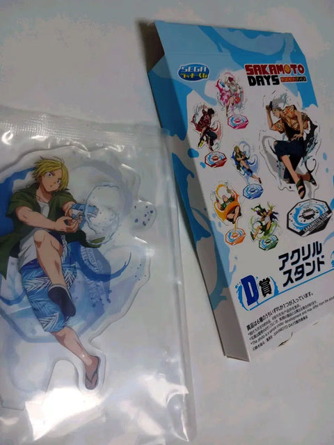 Isakura New Water Gun Kuji Summer Kuji Sakamoto Days Acrylic Stand D Prize