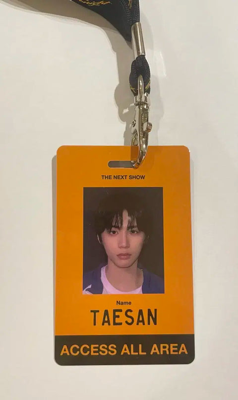 Taesan Season's Greetings Employee ID Card