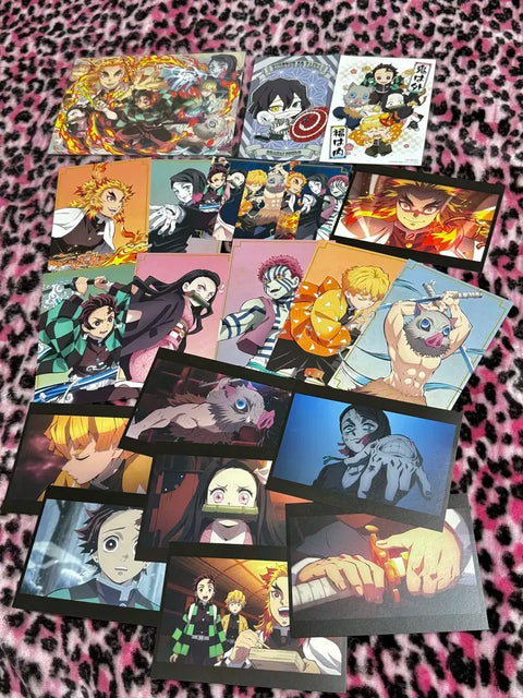 Demon Slayer Bonus Poster Card Bundle Transfer