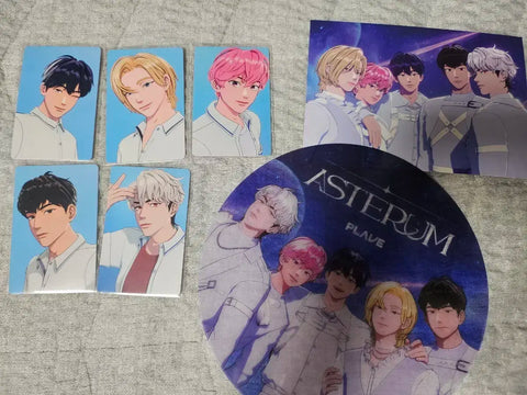 PLAVE Adolla photocard + postcard, fan