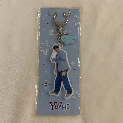 Unopened) NCT Wish Login Japan Tour MD Yushi Wing Keyring