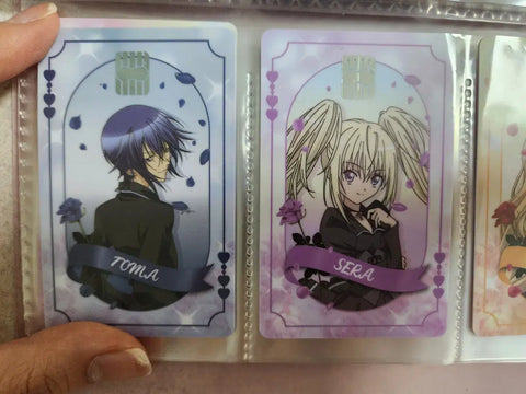 Shugo Chara Pop Up Bubble Sera Lenticular + Rubber Card Toma/Sera