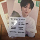 Kim Jaejoong Season's Greetings Poster Set + Stickers