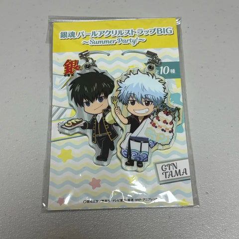 Gintama Gintoki Hijikata BIG~Summer Party! Acrylic Keychain