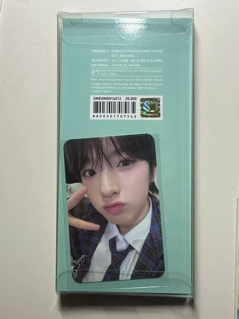 Sakuya pop-up acrylic stand photocard transfer NCT Wish