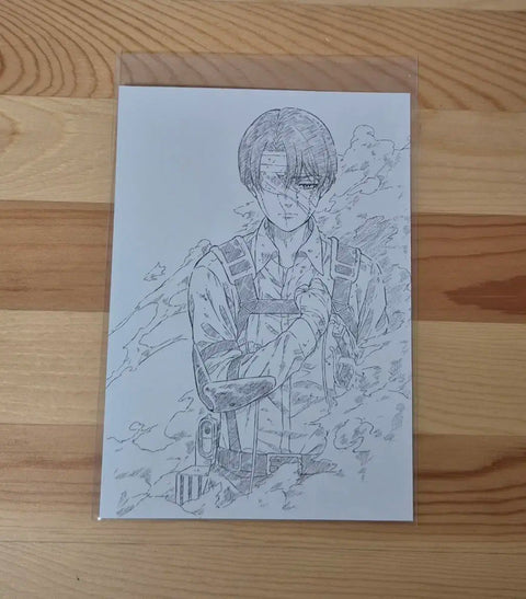 Attack on Titan Levi Bonus Postcard