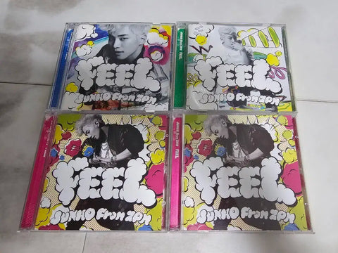 2PM Junho FEEL Album Regular Edition A, B, Korean Edition Full Set