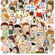 Yoshimoto Nara Taku Stickers, 45 pieces