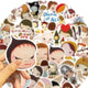 Yoshimoto Nara Taku Stickers, 45 pieces