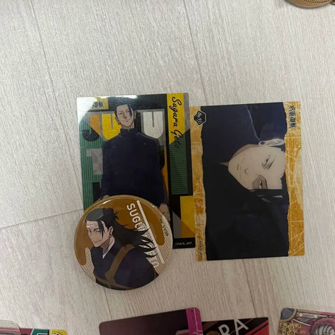 Jujutsu Kaisen Geto Suguru Goods Bundle Badge Card