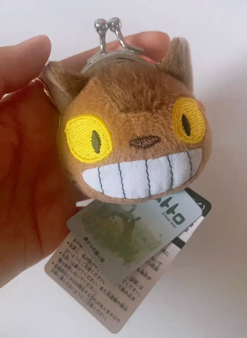 Ghibli Totoro Cat Bus Coin Purse Doll Keyring