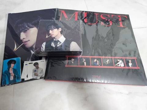 2PM Junho Solo CAN I In the Box + 2PM Full Group MUST LP All Together