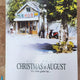 A-grade "Christmas in August" large movie poster starring Han Suk-kyu and Shim Eun-ha