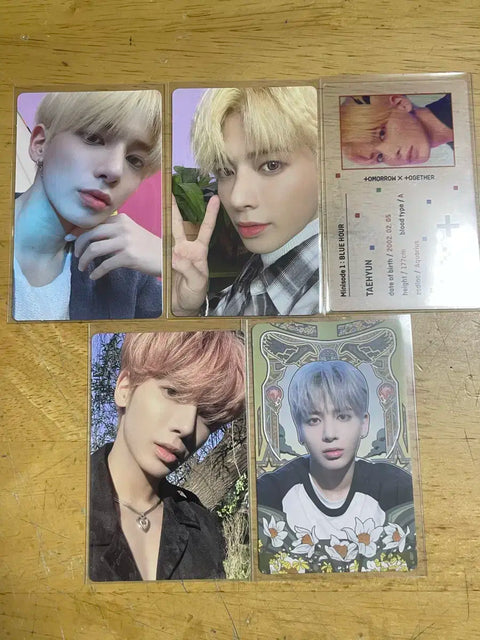 TXT photocards - lot