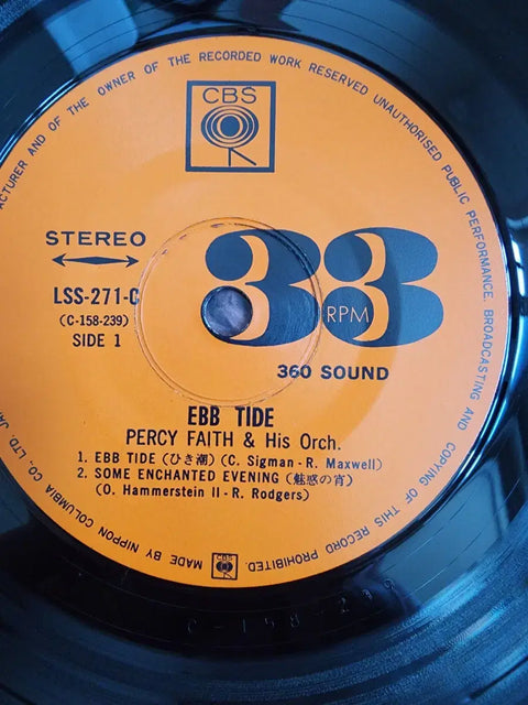 Percy Faith Orchestra 7-inch Mini Album