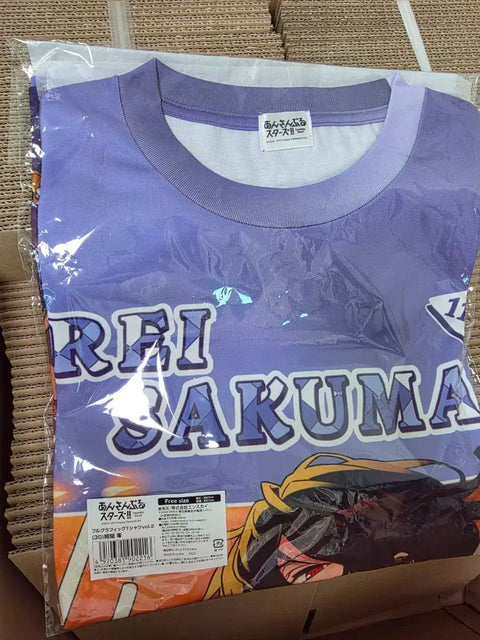 Ensemble Stars! Sakuma Rei Full Graphic T-shirt, Full Graphic Tee Season 2, Unopened for Sale