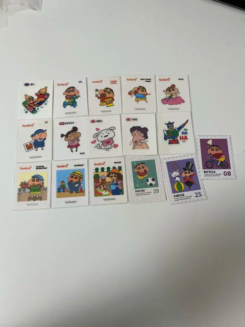 Crayon Shin-chan Ddibushil for sale, Seal Sticker, Shiro, Shin-chan's sister (Shin-ah)