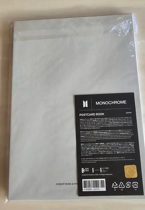 Unopened Monochrome BTS MONOCHROME Jimin Photobook