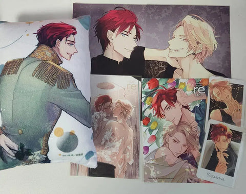 Batch) Therapy Game Acrylic Stand Cup Coaster Bonus Postcard Photocard Cushion