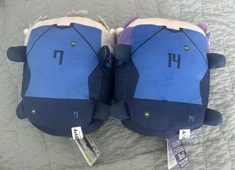 Blue Lock U-20 Nagi & Reo Potekoro Mascot M Plush Set
