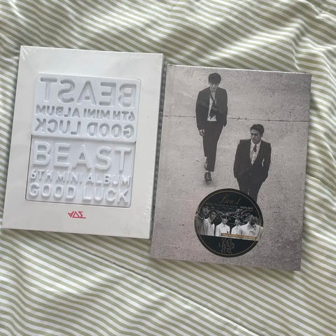 Beast album mini 6th album, full album 3rd album, unopened