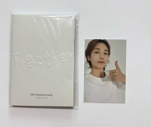 Selling Seventeen's Jeonghan 6th Anniversary Charm & Jeonghan Photocards Full Set, Jeonghan Goods