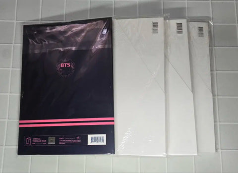 BTS Program Book Set The Most Beautiful Moment in Life WINGS TOUR Program Book