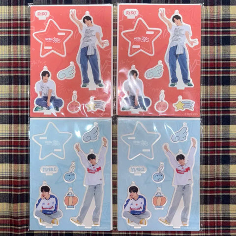 NCT Wish Japan Fan Meeting Riku Yushi Acrylic Stand Acrylic Keyring