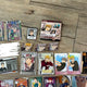 Haikyu!! goods for sale below cost, mainly featuring the Miya twins.