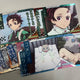 Batch | Demon Slayer Tanjiro Inosuke Famous Lines Metallic Poster Demon Slayer