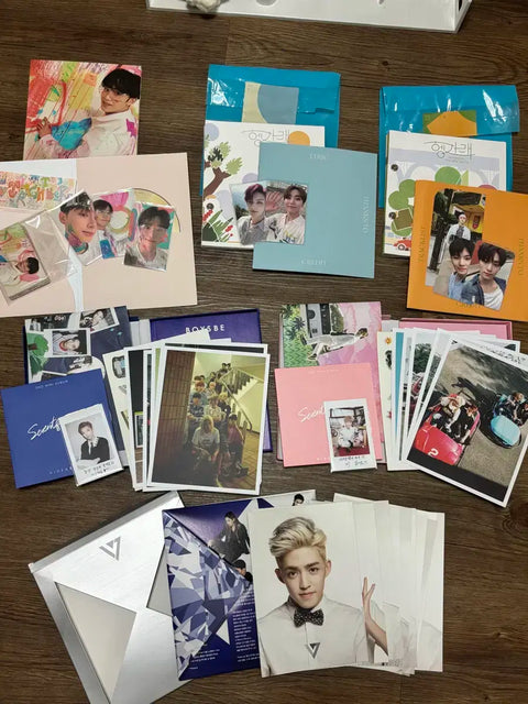 SEVENTEEN album bundle transfer + photocard binder + unofficial goods + doll