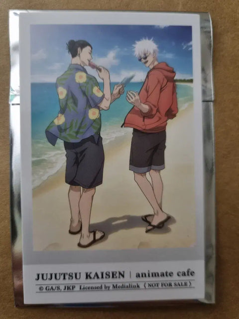 Jujutsu Kaisen Gojo Geto Animate Bonus Photocard