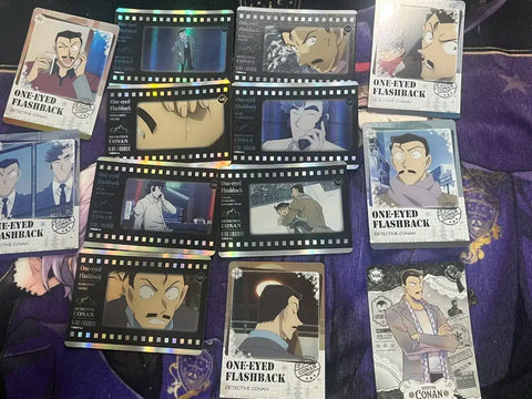Batch) Detective Conan China Card The One-Eyed Illusion Wani Sametani Kogoro Mori