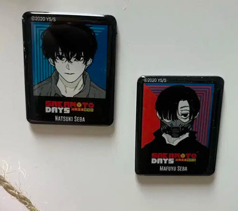 Sakamoto Days SakaDay Seba Natsuki Mafuyu Bookstore Exclusive Magnet